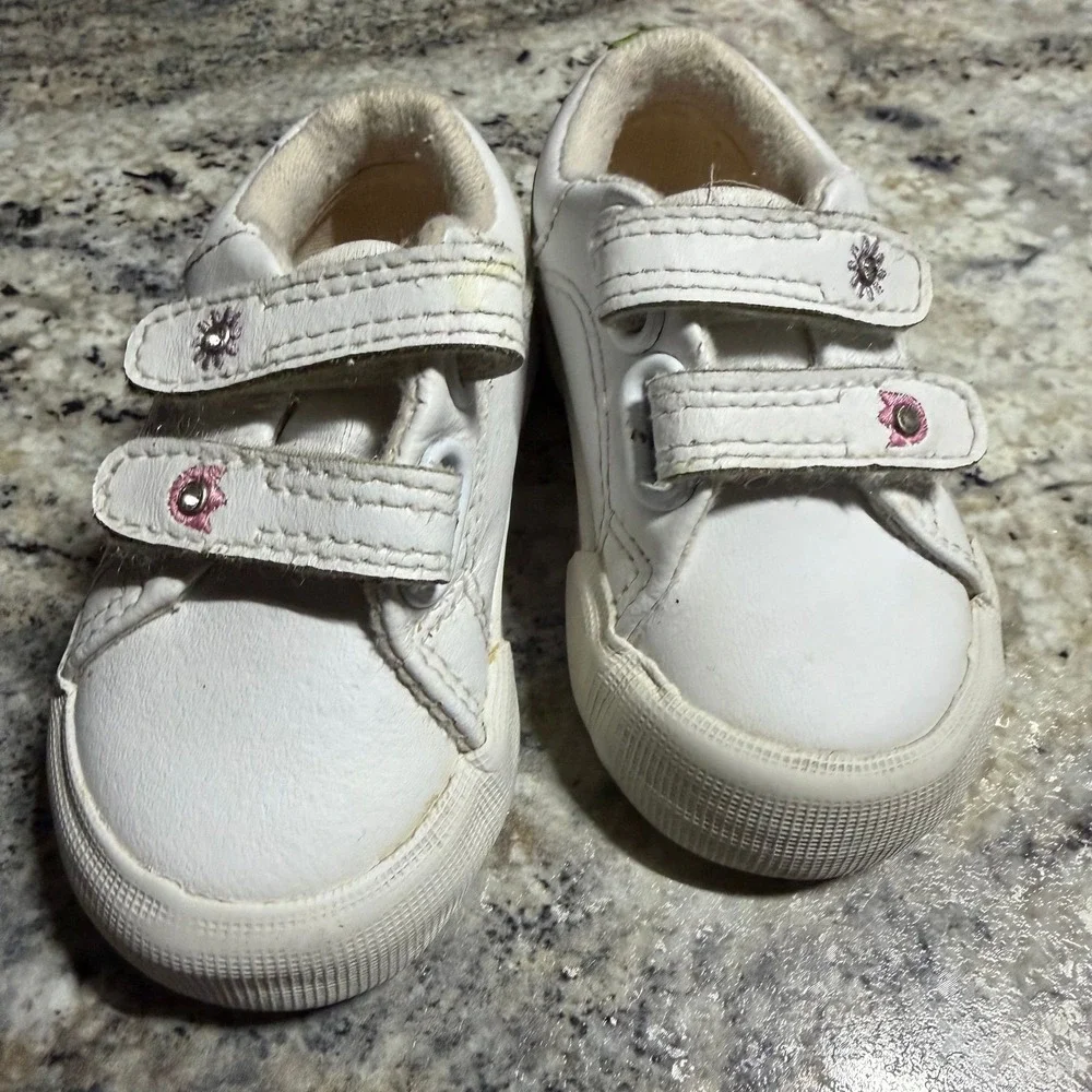 Y2K baby girl shoes embroidered‎
